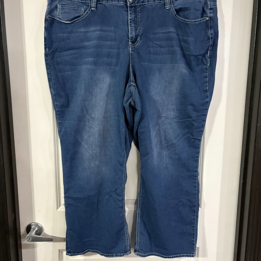 Cato Premium Women’s Blue Jeans Size 26WP Classic Straight Leg